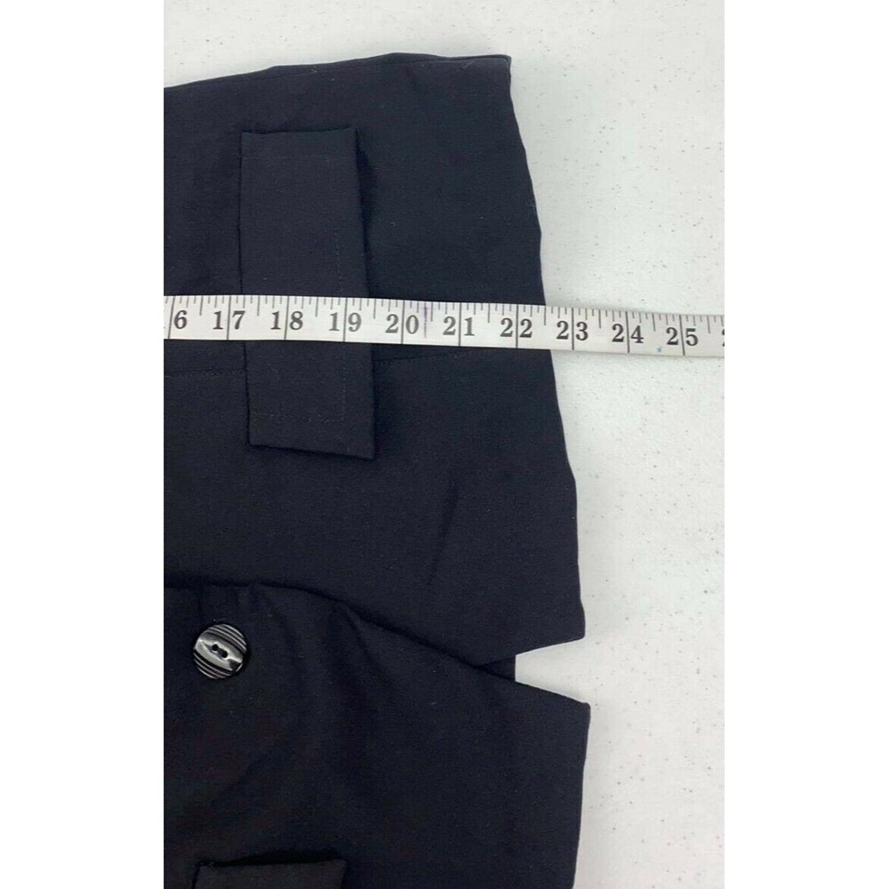 Kathy Lee Black Carnival Button Up Blouse Size 10 With TAG - Picture 8 of 8